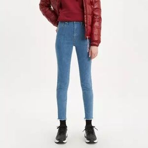 NWT LEVI'S MILE HIGH SUPER SKINNY WOMEN'S JEANS Size 25W 30L